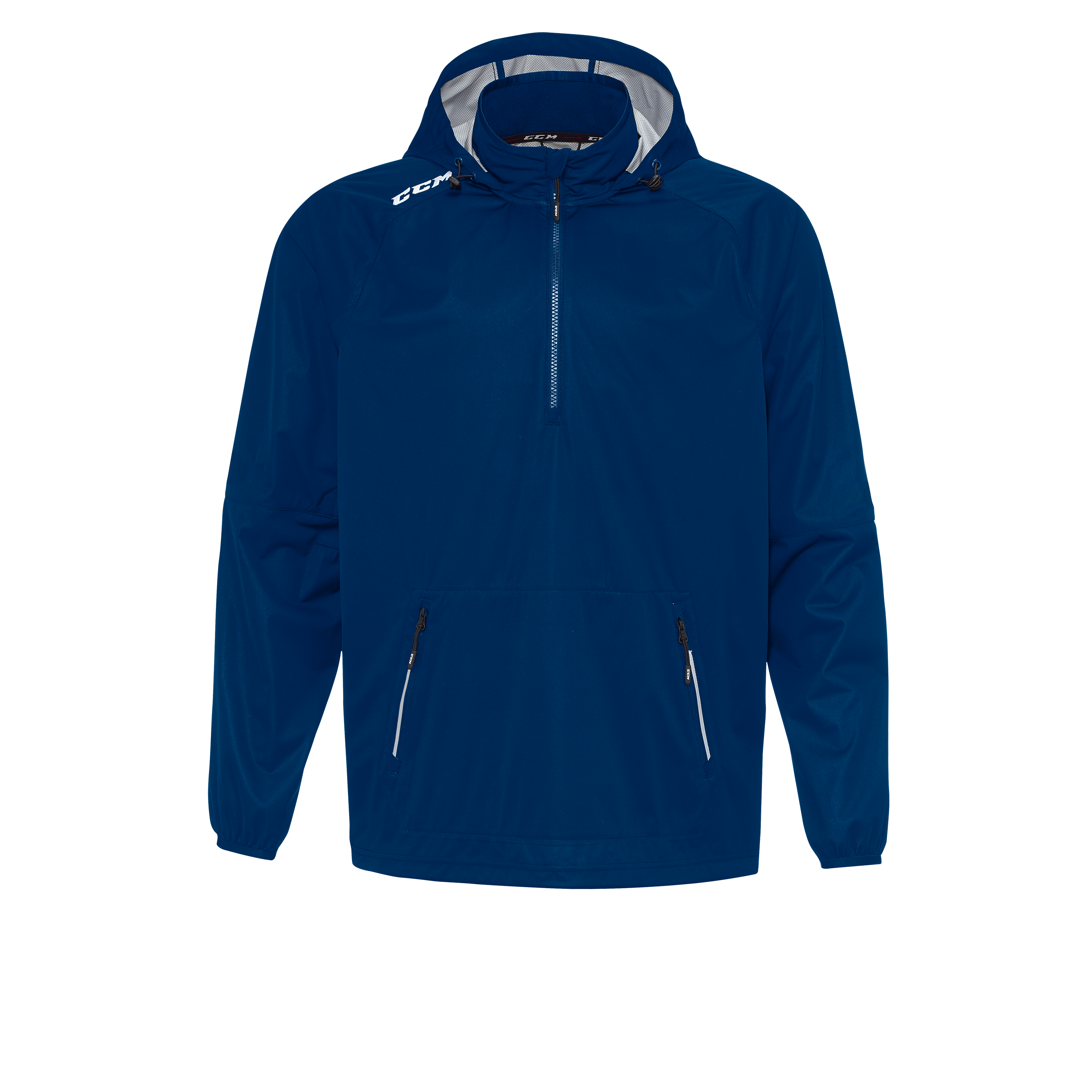 New CCM Navy Anorak Jacket | Youth L | #888600714783 - Top Flight Hockey