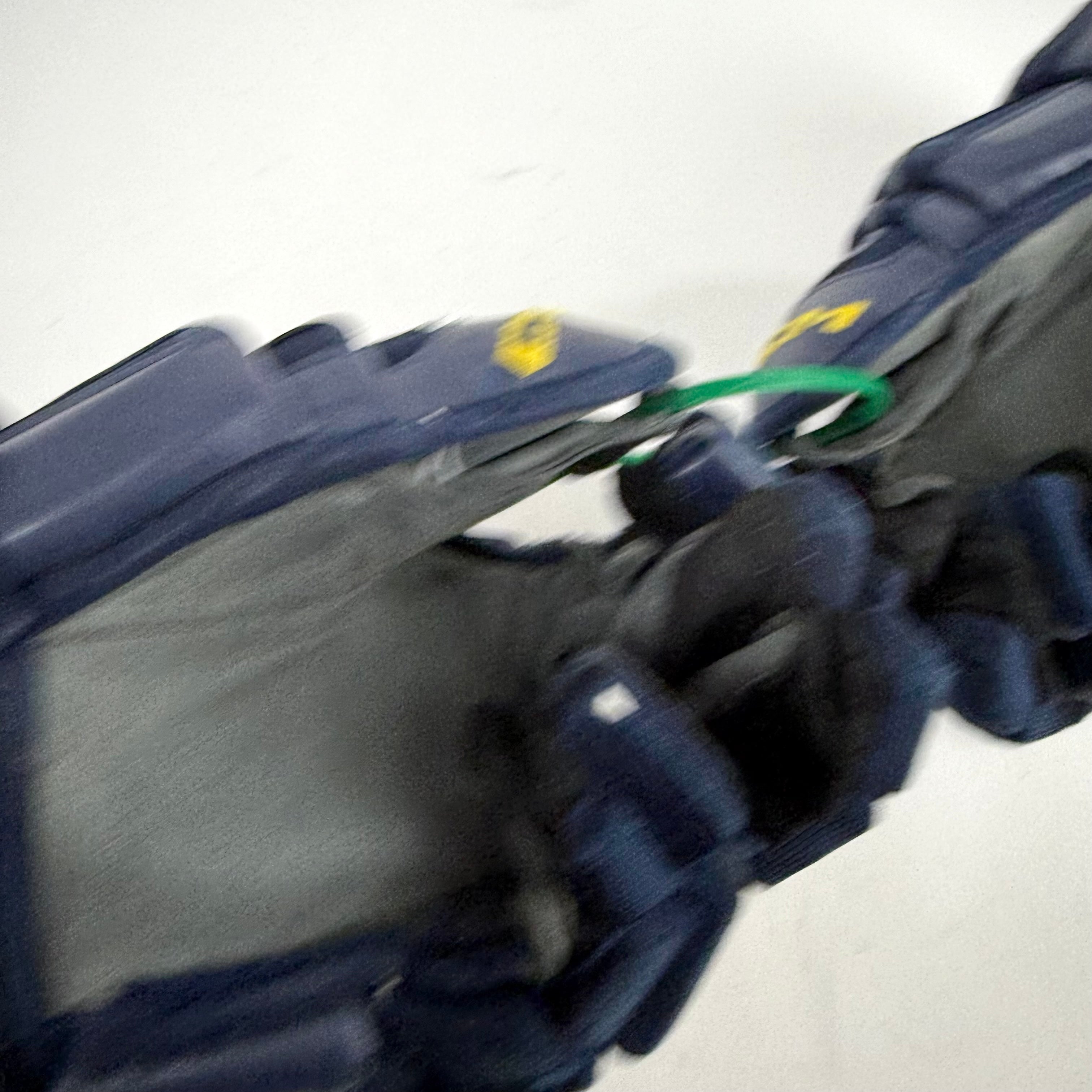 Used Stl Blues Navy CCM HGCL Gloves | 13" | Puvrenovic | D98 - Top Flight Hockey