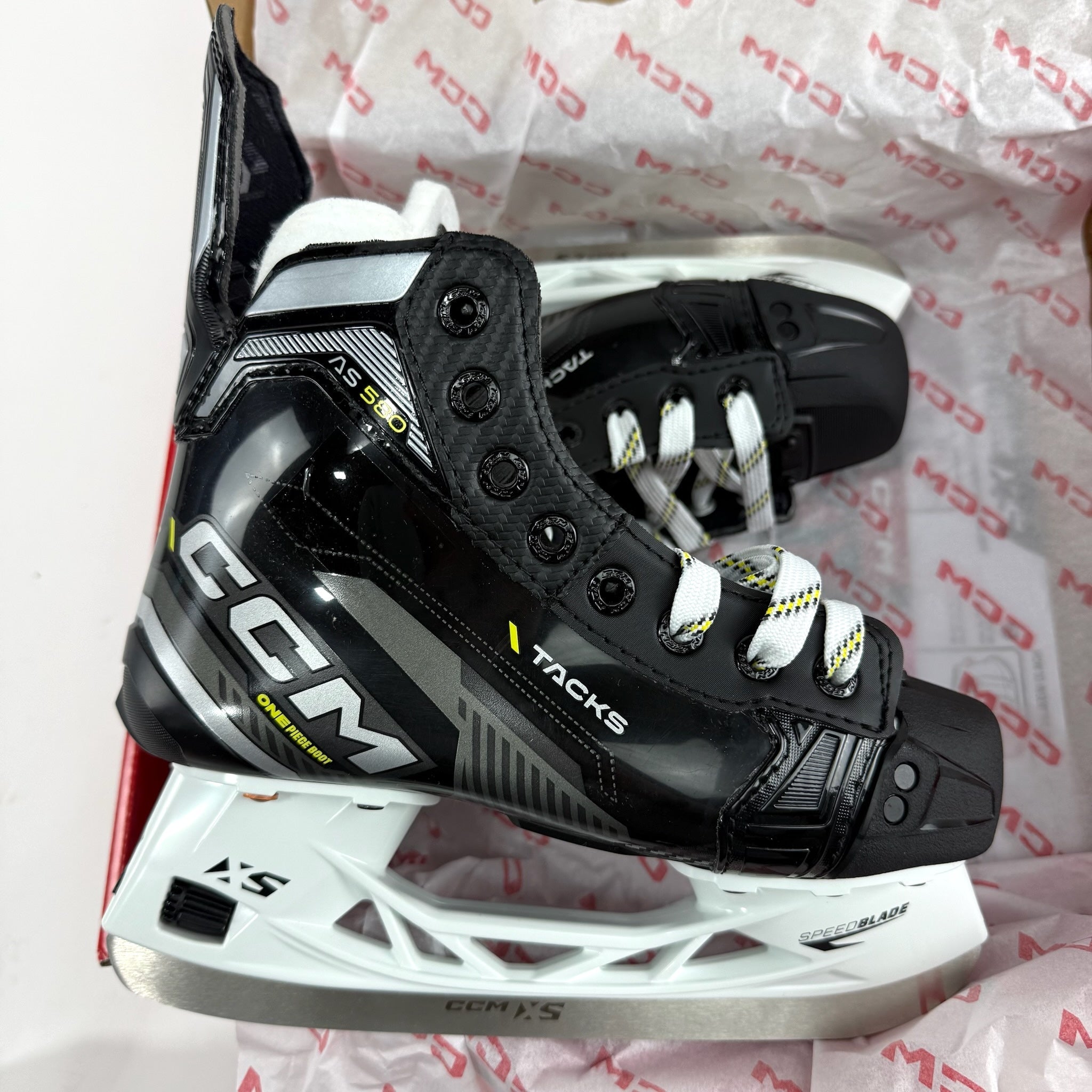 New CCM Tacks AS580 Skates | Jr 1.5-2.5 R | J720 - Top Flight Hockey