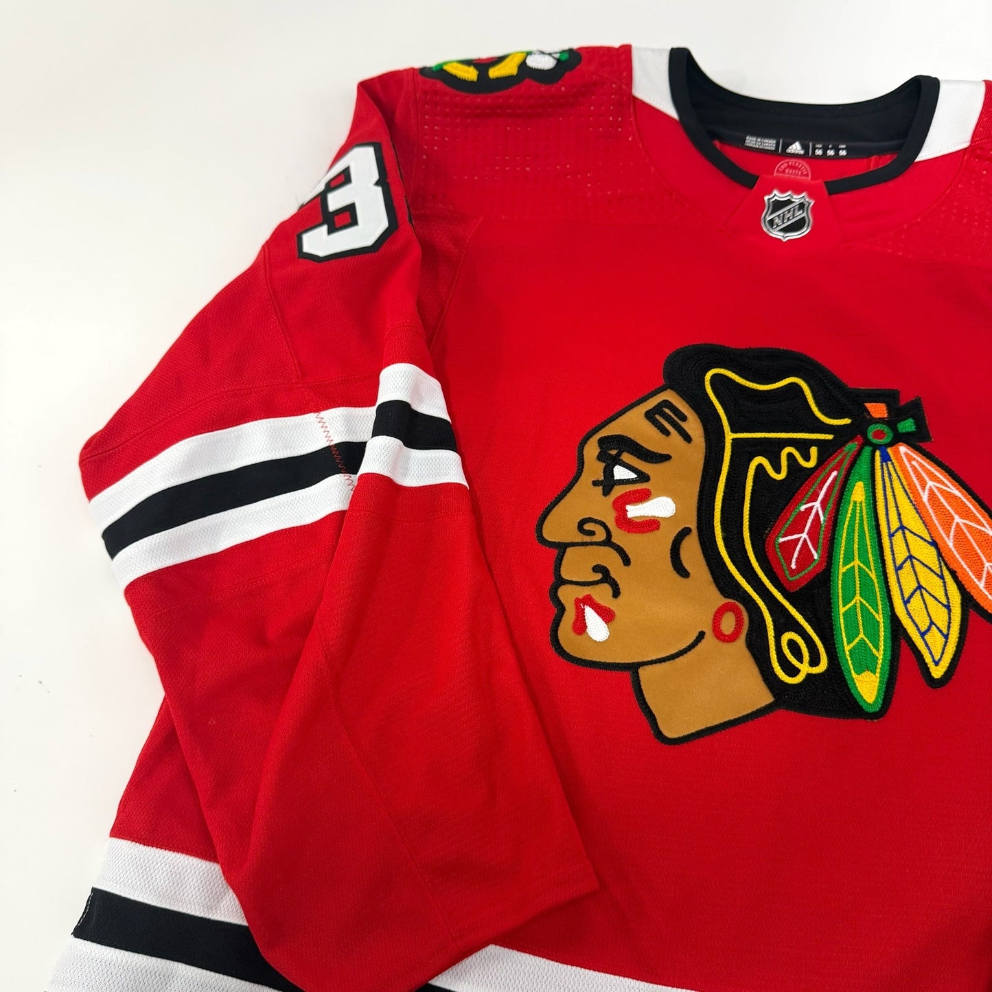 Luke Philp #39 Home Chicago Blackhawks Team Issued Jersey 2023-2024 | Size 56 | 25617