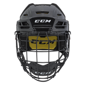 New Black Senior Large CCM Tacks 210 Helmet and Cage Combo