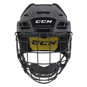 New Black Senior XS CCM Tacks 210 Helmet and Cage Combo - Top Flight Hockey