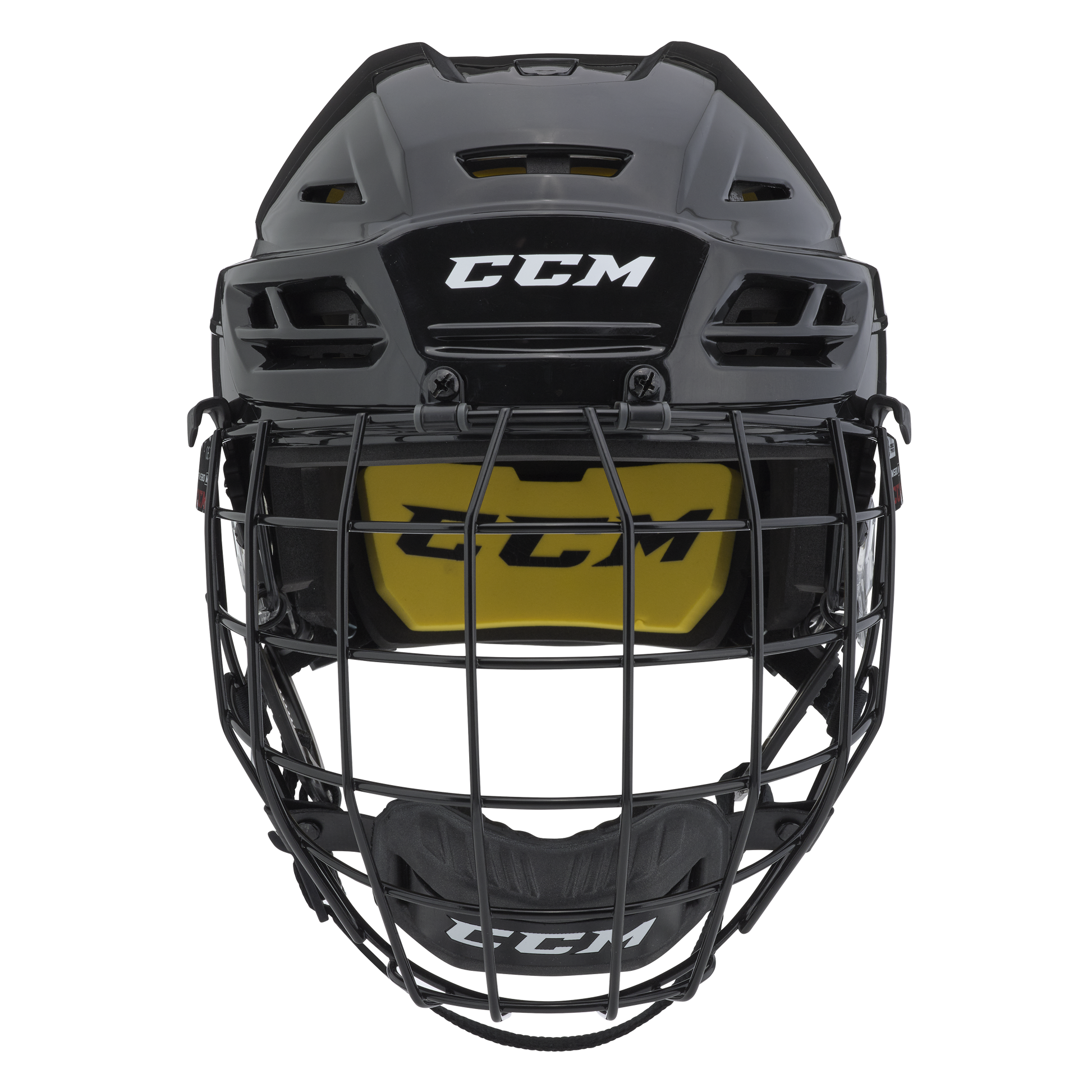 New Black Senior XS CCM Tacks 210 Helmet and Cage Combo - Top Flight Hockey