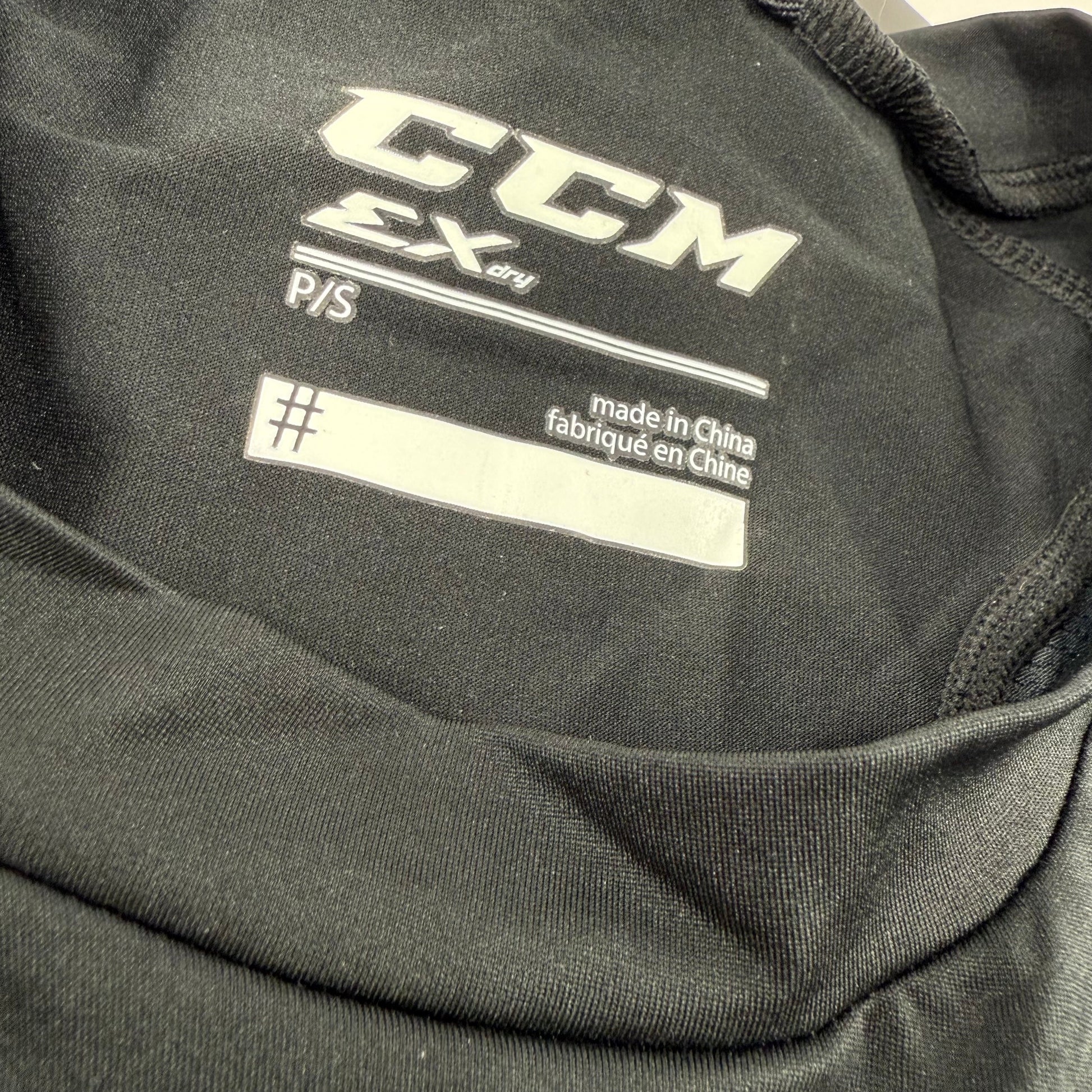 New Black Mens CCM Compression Short Sleeve Shirt | Senior S | #191520514709 - Top Flight Hockey