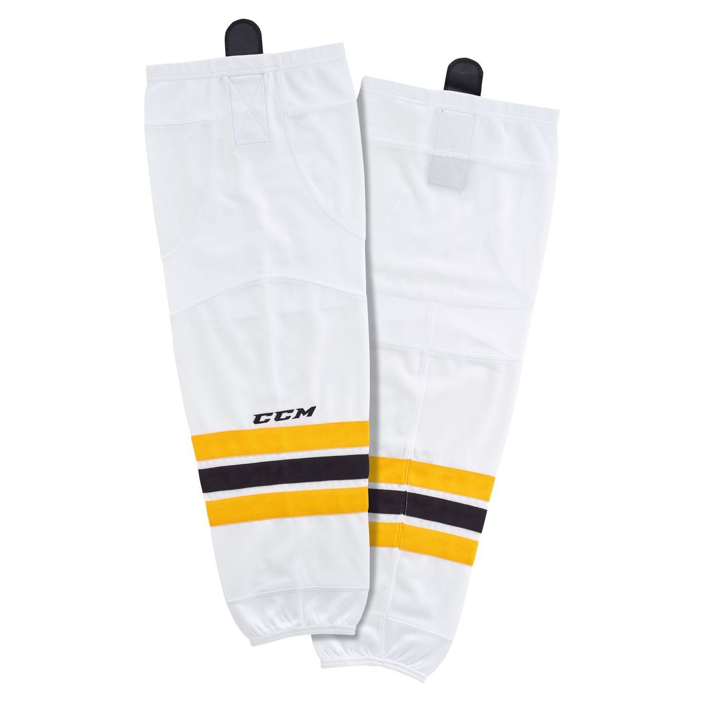 Brand New - Boston Bruins Away CCM Quicklite 8000 Hockey Socks - Senior