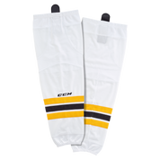Brand New - Boston Bruins Away CCM Quicklite 8000 Hockey Socks - Senior - Top Flight Hockey