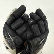 Used Black and White CCM 4 Roll Pro Gloves | 14" | U177 - Top Flight Hockey