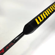 New Regular Black Warrior Ritual V4 Goalie Stick | 25" Paddle Wedge Curve | Lankinen | R307 - Top Flight Hockey