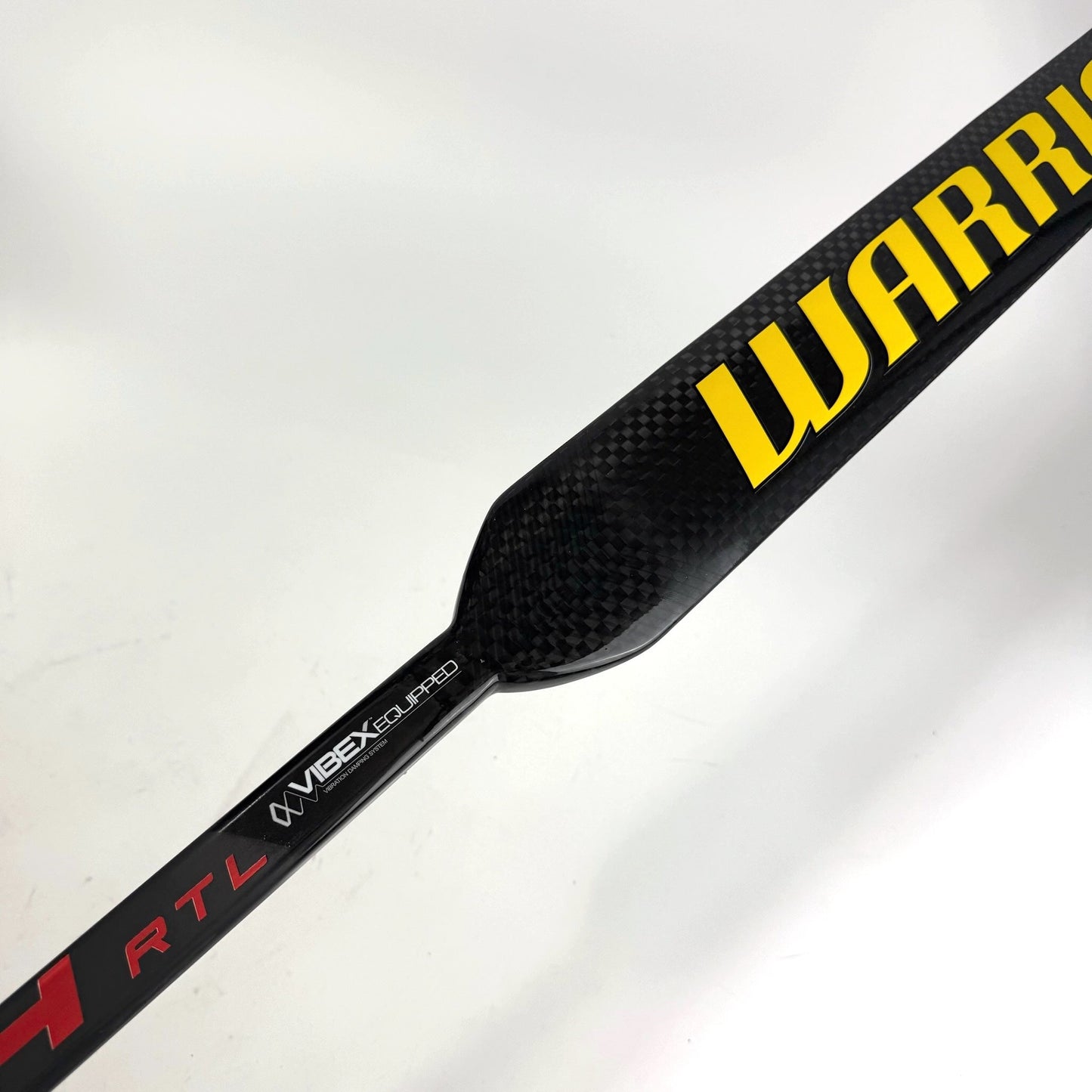 New Regular Black Warrior Ritual V4 Goalie Stick | 25" Paddle Wedge Curve | Lankinen | R307