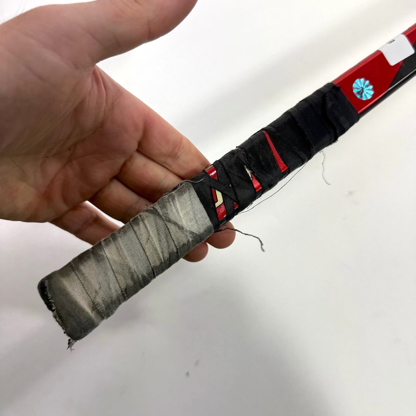 Used Left Red Bauer Nexus Sync | 87 Flex Custom Curve Grip | Plante | BH211