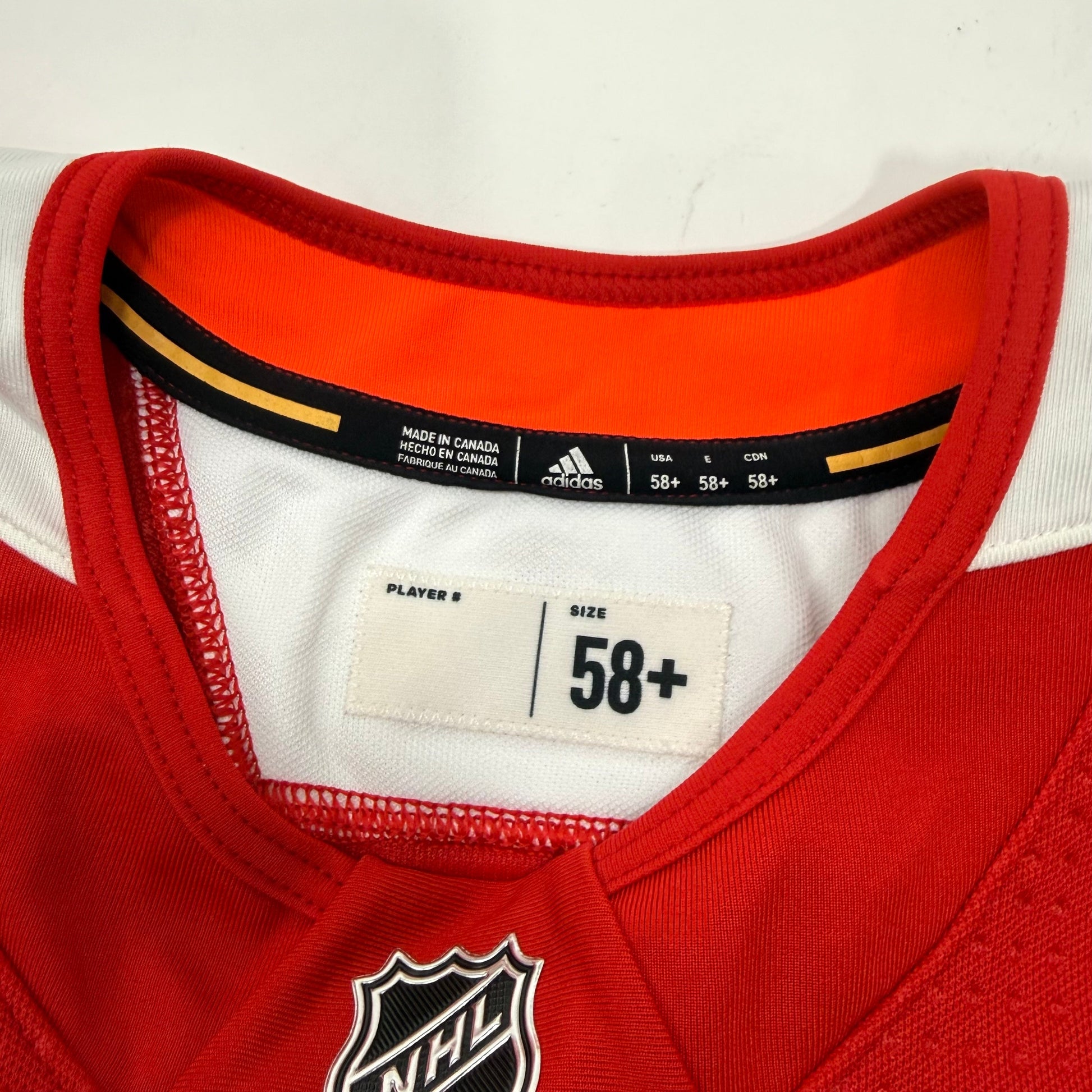 Used Red Chicago Blackhawks Adidas MIC Practice Jersey | Size 58+ - Top Flight Hockey