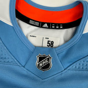 Brand New MIC Baby Blue Adidas Practice Jersey - Size 58 - Top Flight Hockey