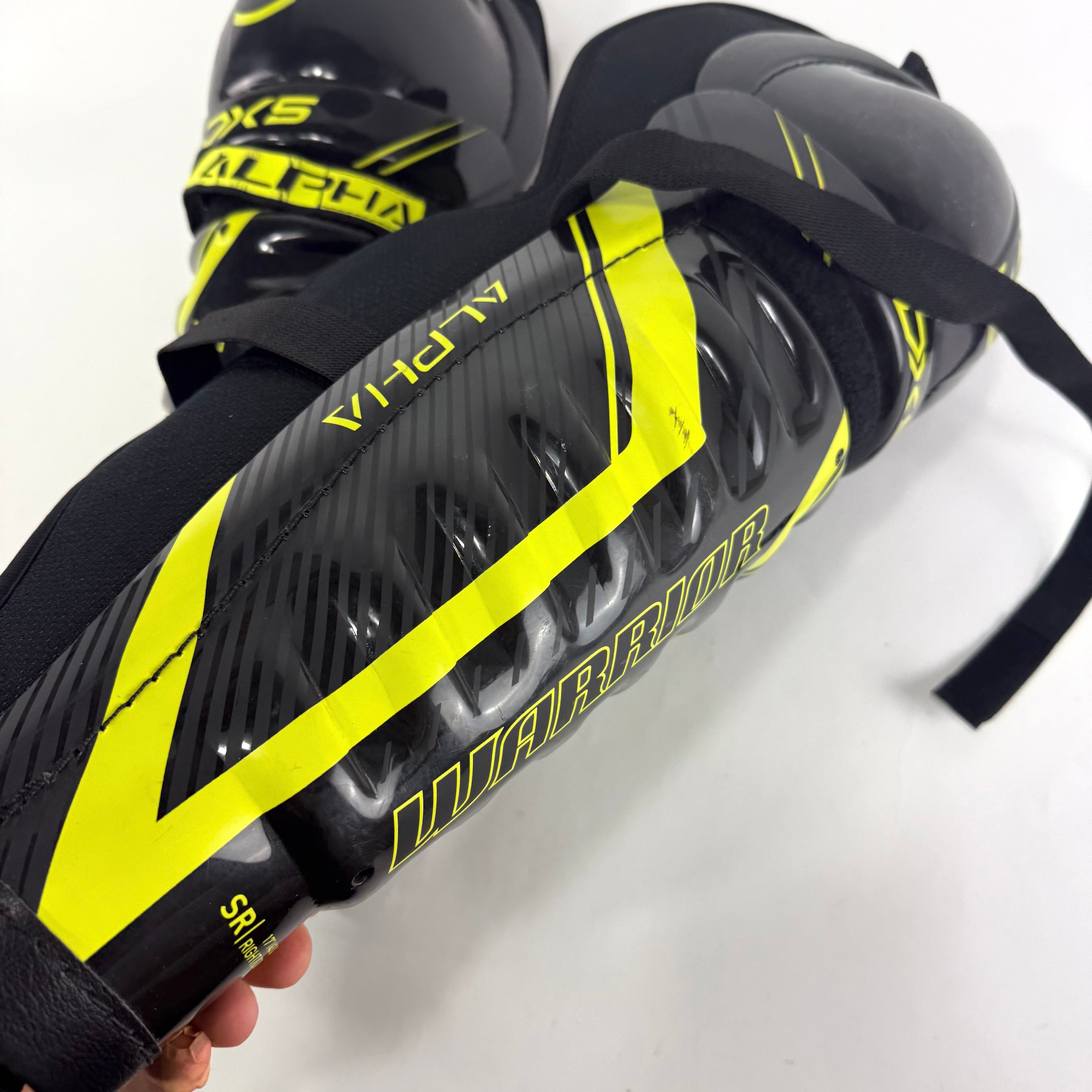 New Warrior Alpha DX5 Shin Guards | 17" | K264 - Top Flight Hockey