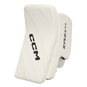 New CCM White E Flex 6.5 Goalie Blocker | Regular | Junior | #191520629519 - Top Flight Hockey