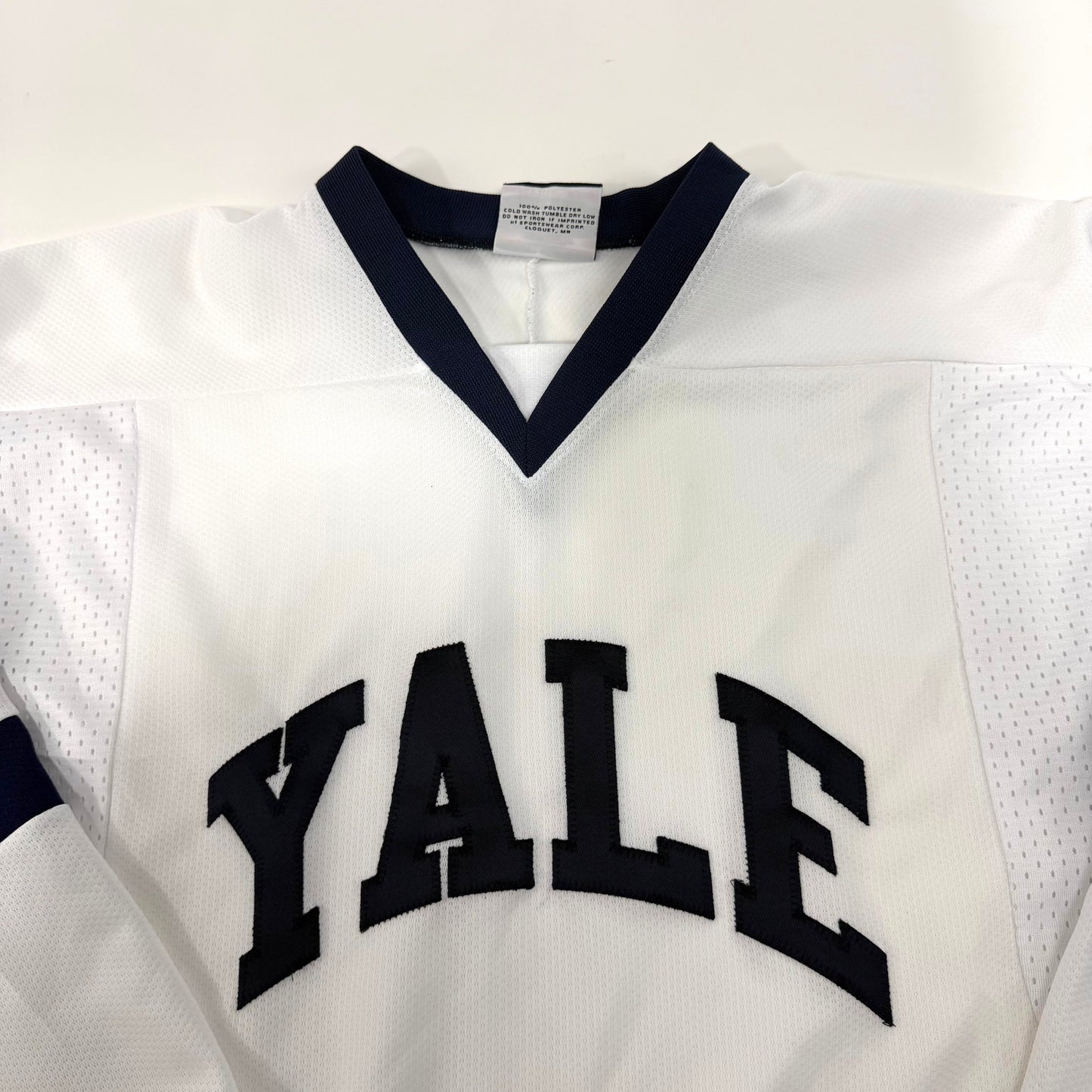 Used K1 White Yale Hockey Jersey | Senior Large | J121