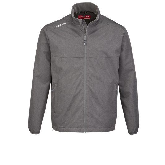 New CCM Dark Grey Mid Weight Jacket | Youth L | #191520307707