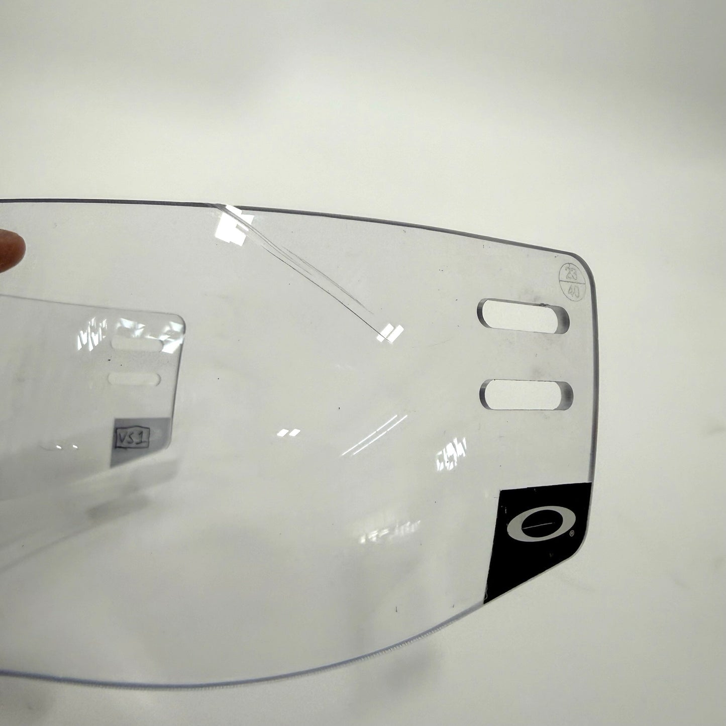 Used Pro Stock Oakley Short Cut Visor | #VS1