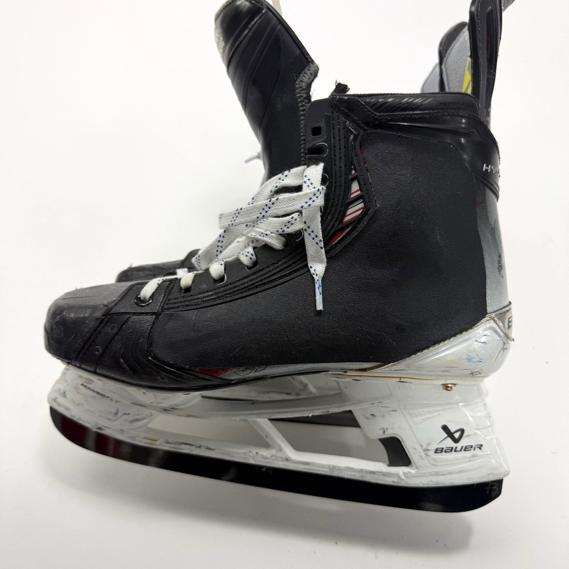 Used Red Bauer Vapor Hyperlite 2 Skates | Size 12 D | Chicago Blackhawks #72 Alex Valsic | BH314 - Top Flight Hockey