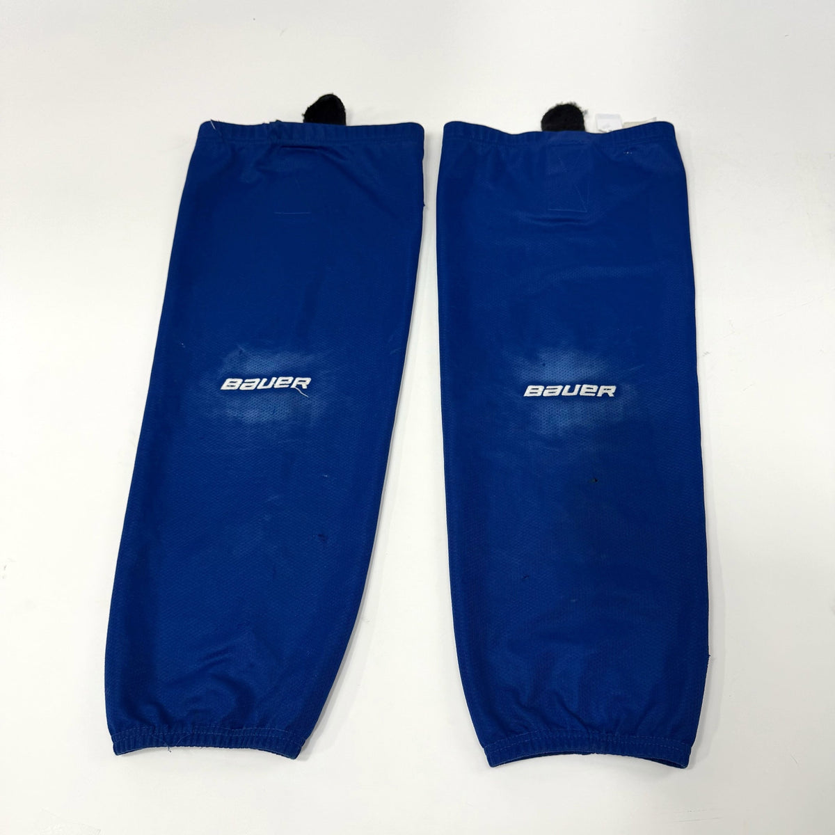 Used Royal Blue Bauer Practice Socks With Velcro | Senior Small/Medium | AB160 - Top Flight Hockey
