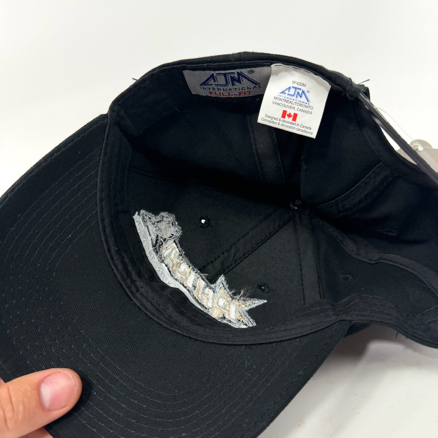 Used Black PHPA Hat | R106