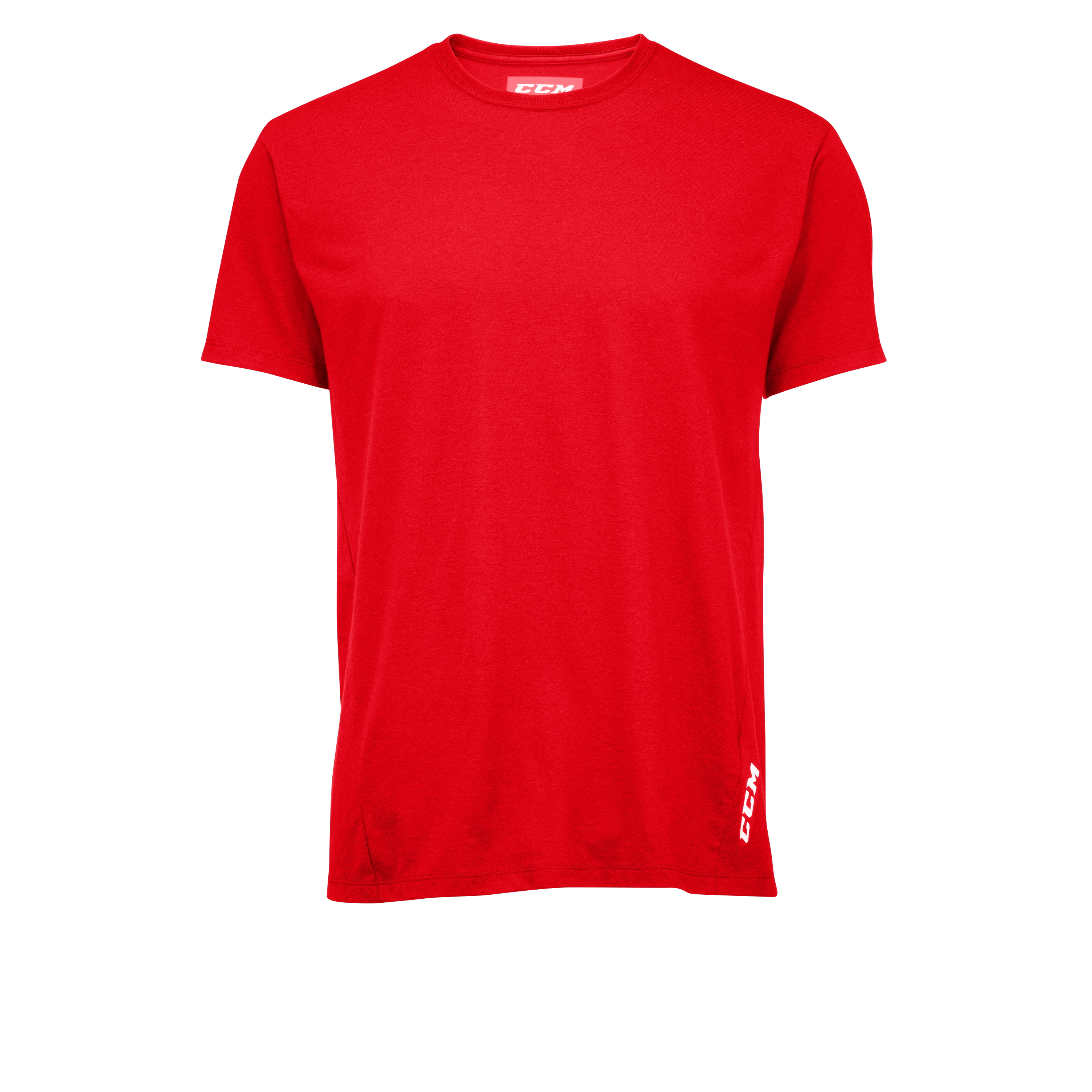 New CCM Red Team Premium Essential Tee | Youth XS | #191520016593 - Top Flight Hockey