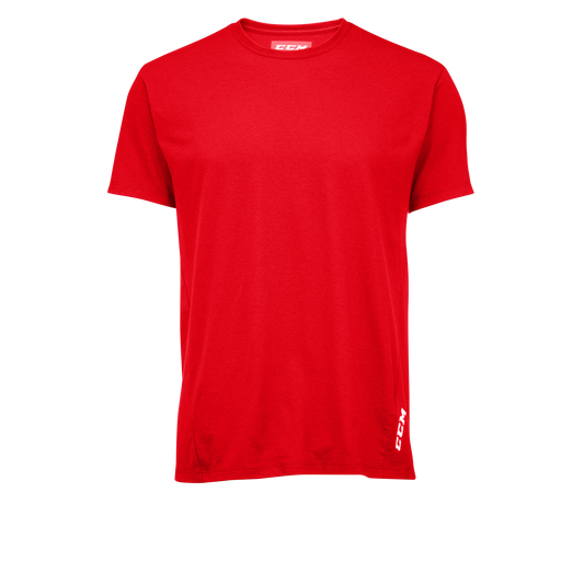 New CCM Red Team Premium Essential Tee | Youth XS | #191520016593