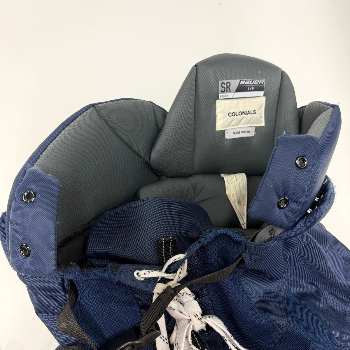Used Navy Bauer Nexus Pro Pants | Senior Small | AB662