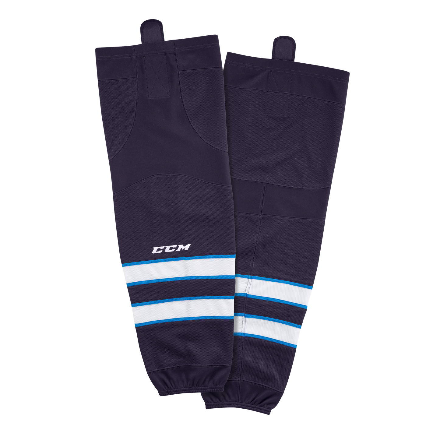 Brand New - Winnipeg Jets Home CCM Quicklite 8000 Hockey Socks - Intermediate - Top Flight Hockey