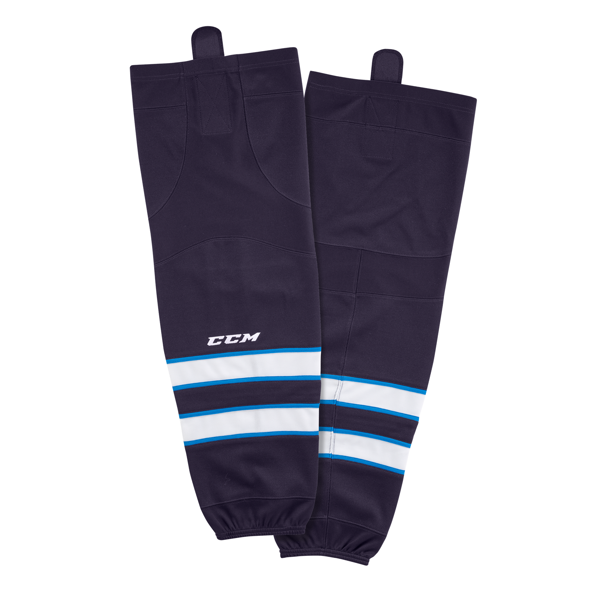 Brand New - Winnipeg Jets Home CCM Quicklite 8000 Hockey Socks - Intermediate - Top Flight Hockey