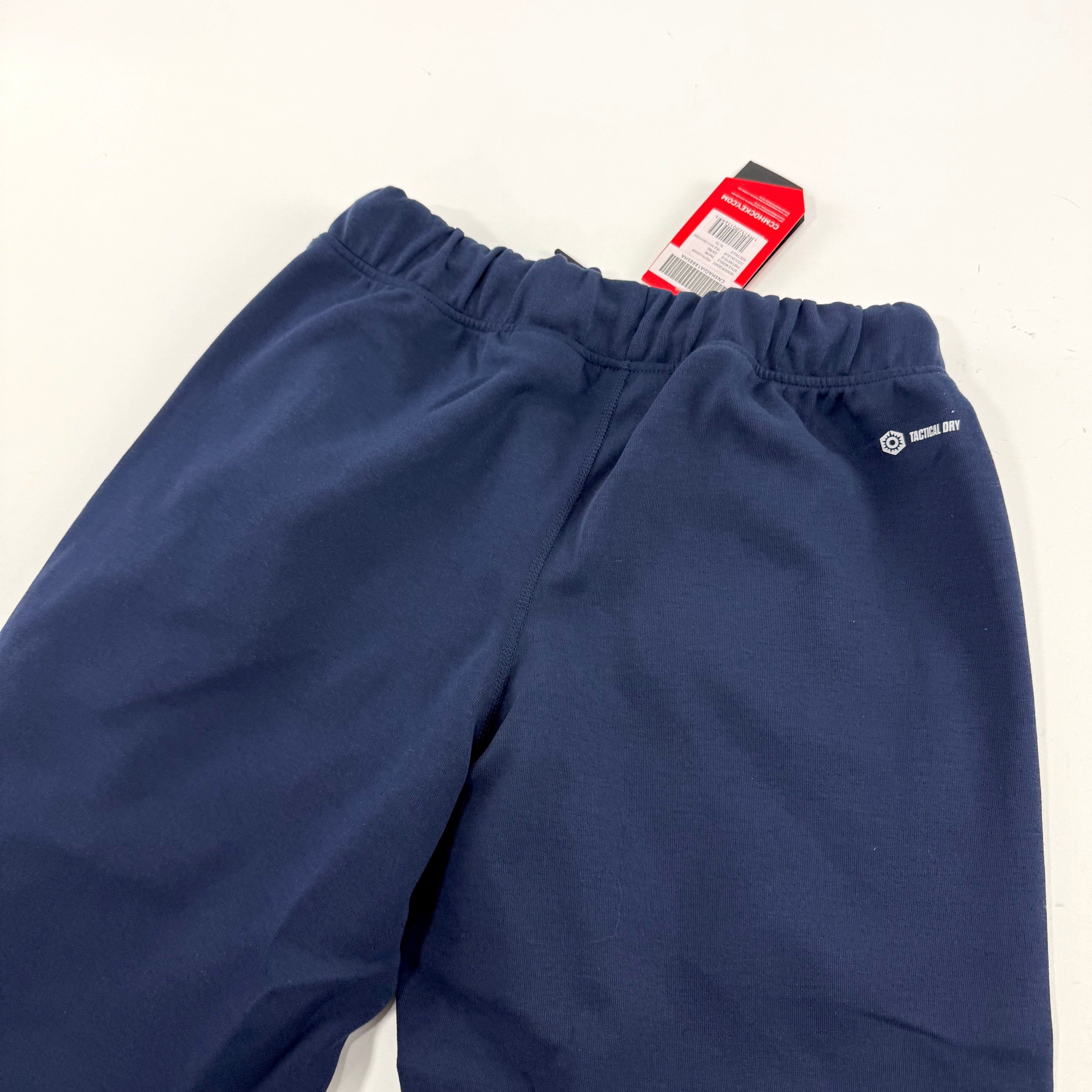 New Navy CCM Youth Premium Tapered Fleece Pant | Youth XL | #191520015695 - Top Flight Hockey