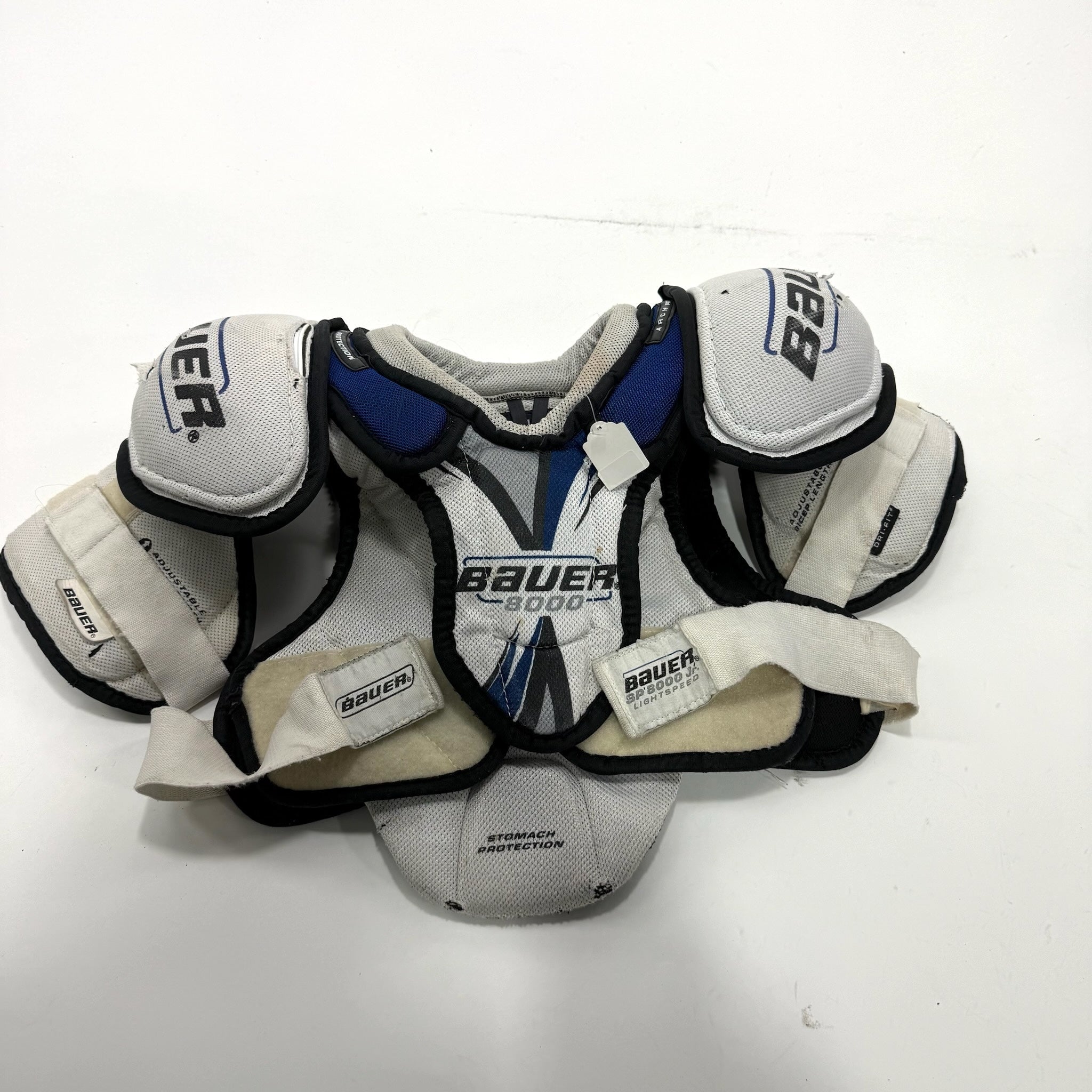 Used Bauer 8000 Shoulder Pads | Junior Large | N16 - Top Flight Hockey