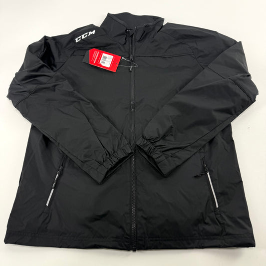 New Black CCM Youth Premium Skate Suit Jacket | Youth XL | #888600267449