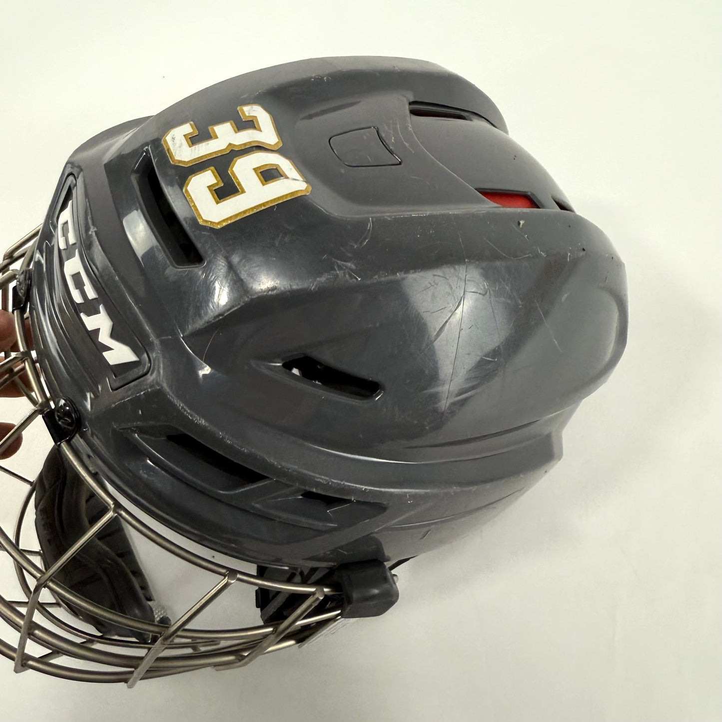 Used Vegas Grey CCM Resistance Helmet | Medium | U269 - Top Flight Hockey