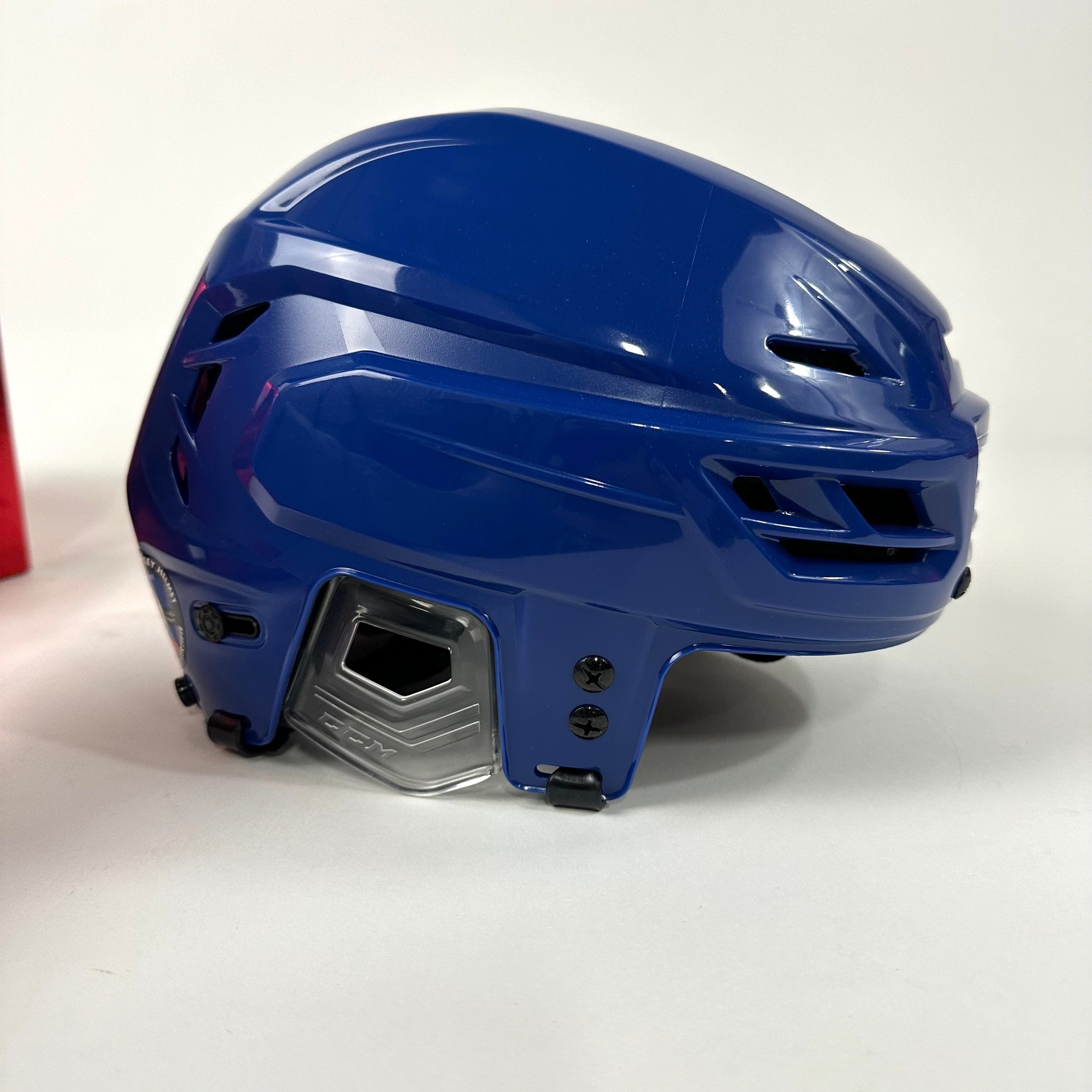 Brand New CCM Resistance Helmet in Box - Royal Blue - Large #CCM385