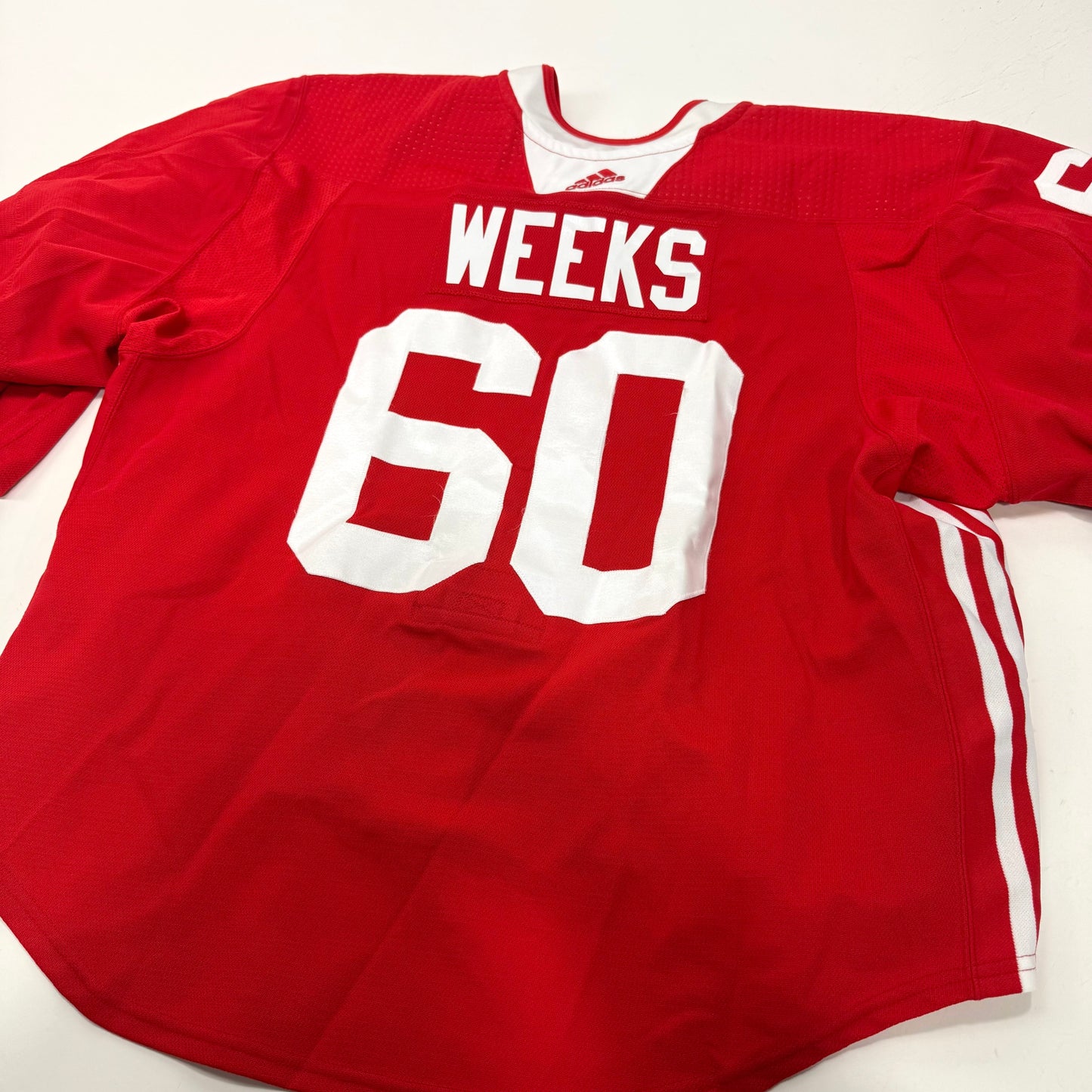 Used Red Chicago Blackhawks Adidas MIC Practice Jersey | Size 58G | Weeks #60