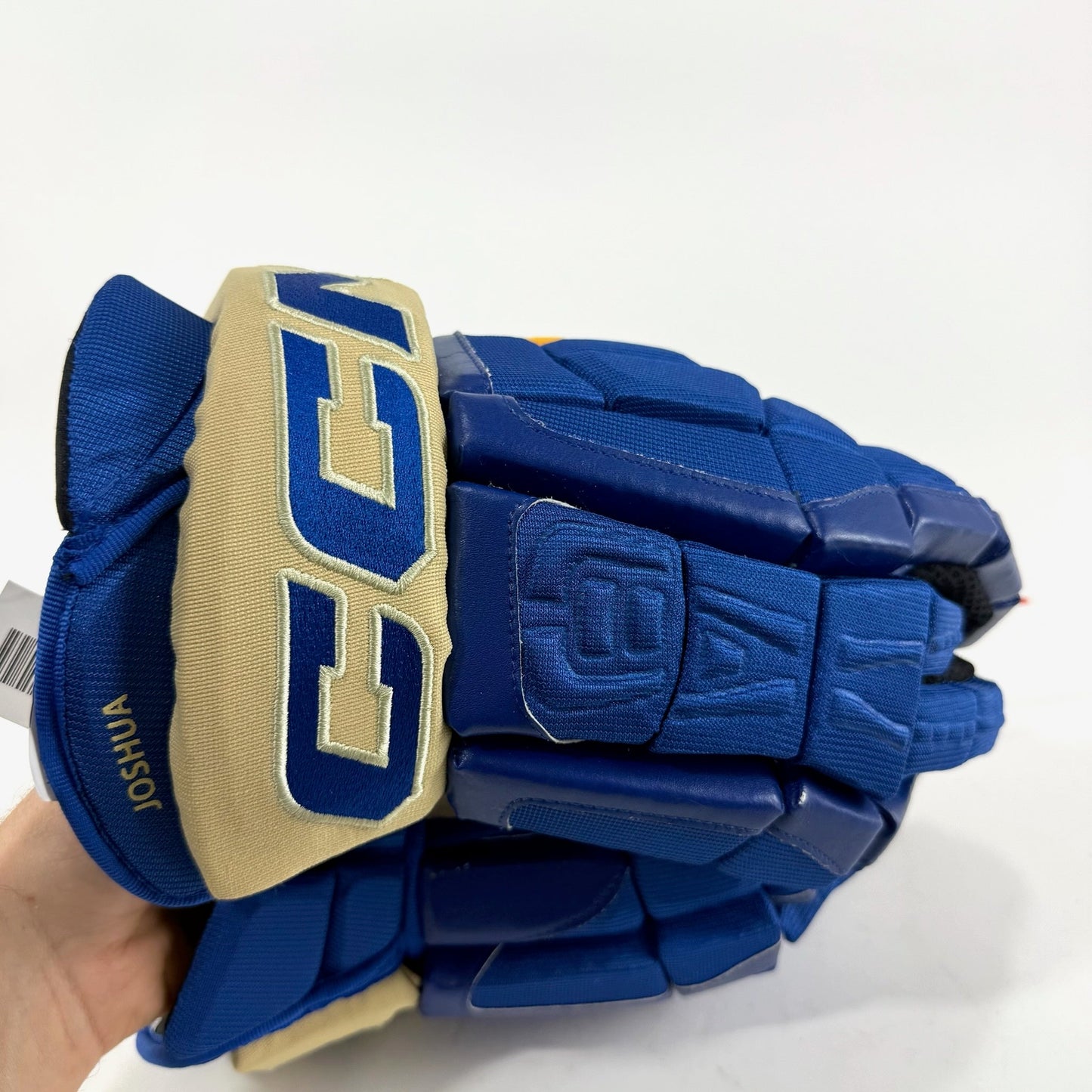 New STL Blues Heritage CCM HGCL Pro Gloves | 15" | Joshua | D129 - Top Flight Hockey