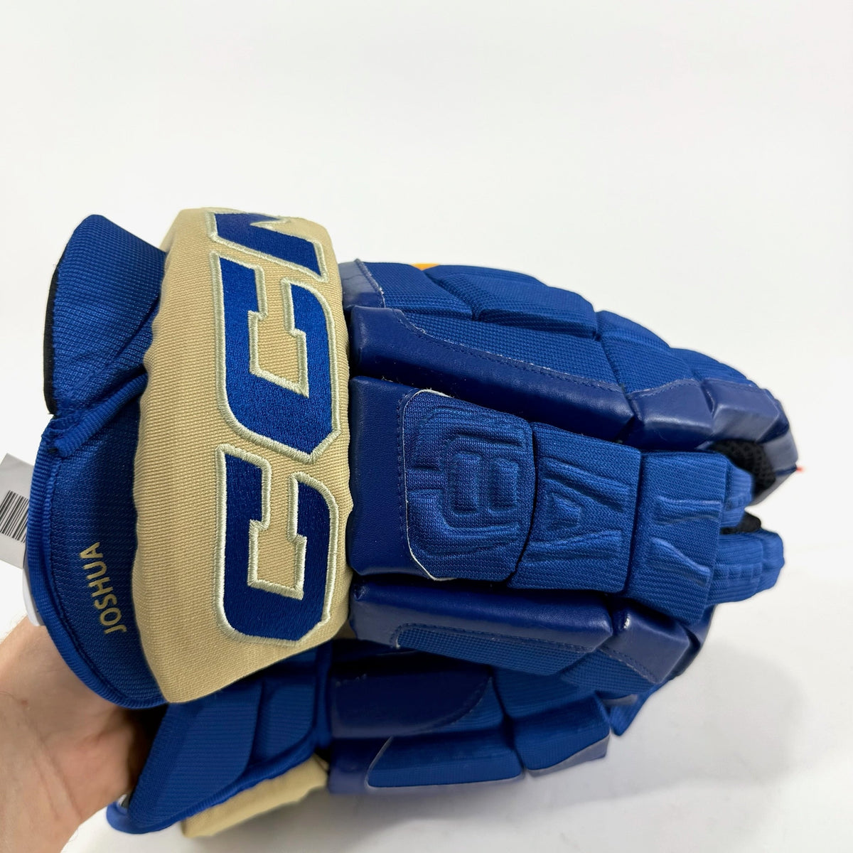 New STL Blues Heritage CCM HGCL Pro Gloves | 15" | Joshua | D129 - Top Flight Hockey