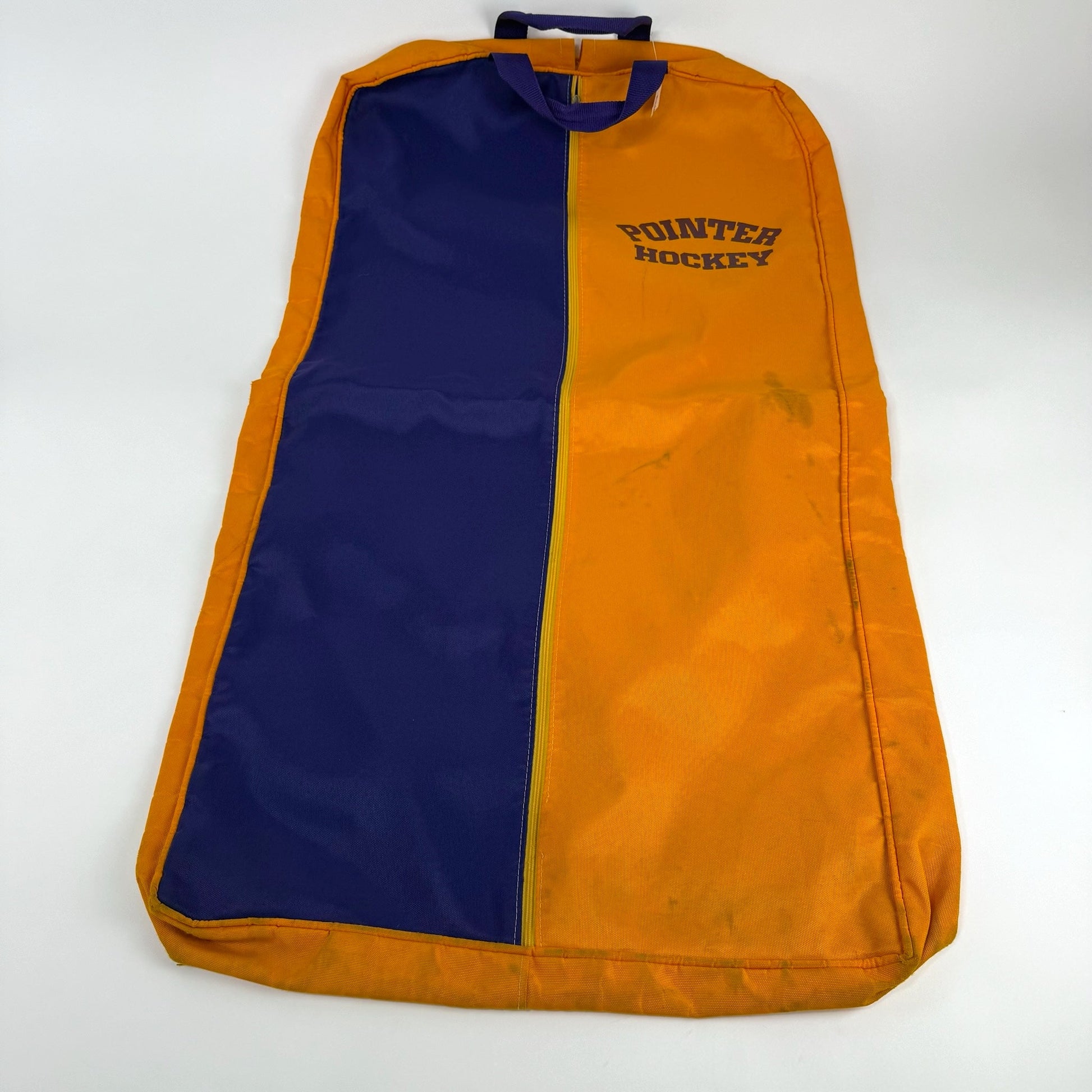 Used Yellow and Purple Pointers Hockey Jersey Bag | E348 - Top Flight Hockey