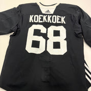 Used Black Chicago Blackhawks Adidas MIC Practice Jerseys - Multiple Options Available - Top Flight Hockey