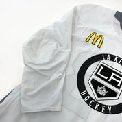 Used LA Kings White MIC Adidas Practice/Camp Jersey | Inamoto | Size 56 | #43