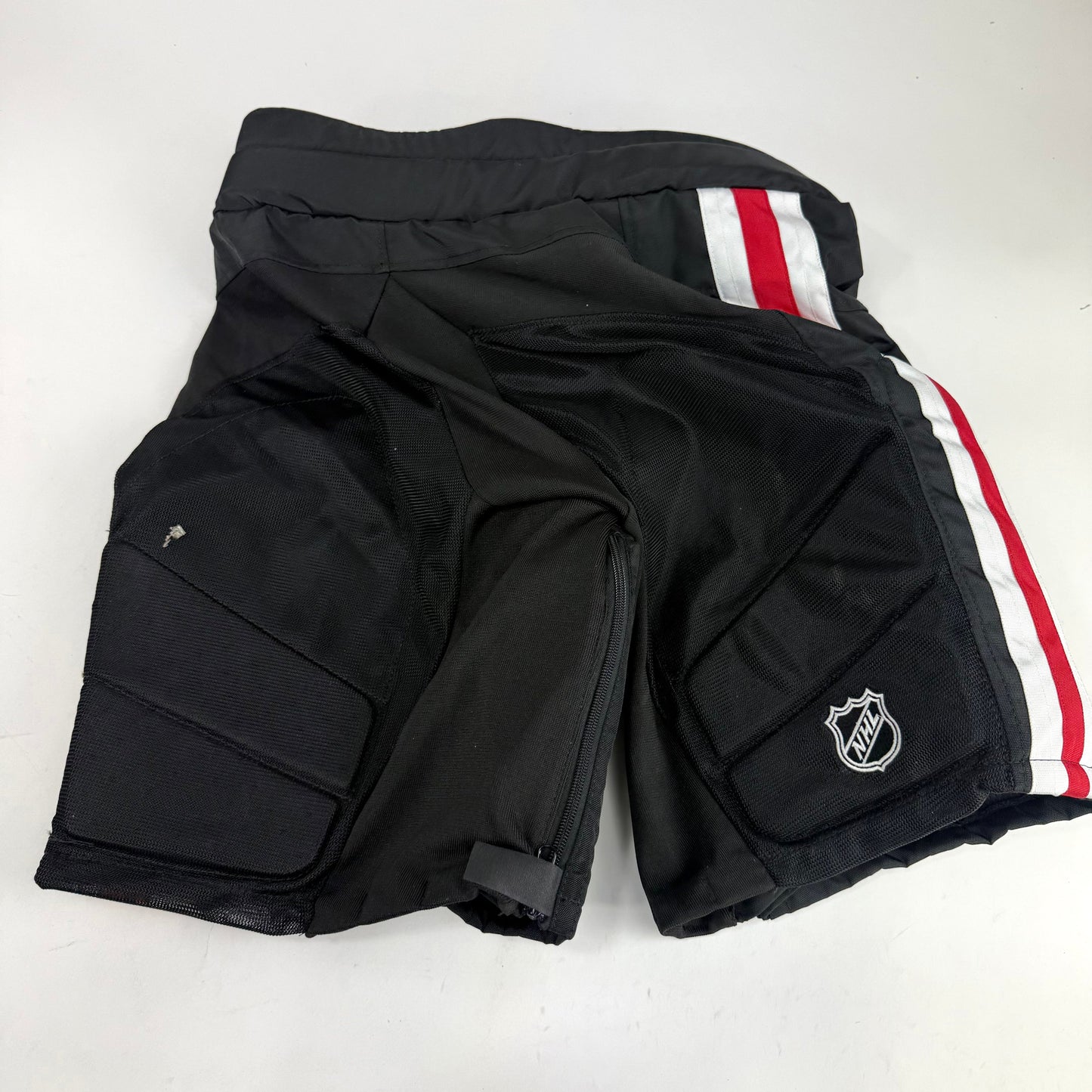 New Chicago Blackhawks Easton Lowers | Large | L591 - Top Flight Hockey