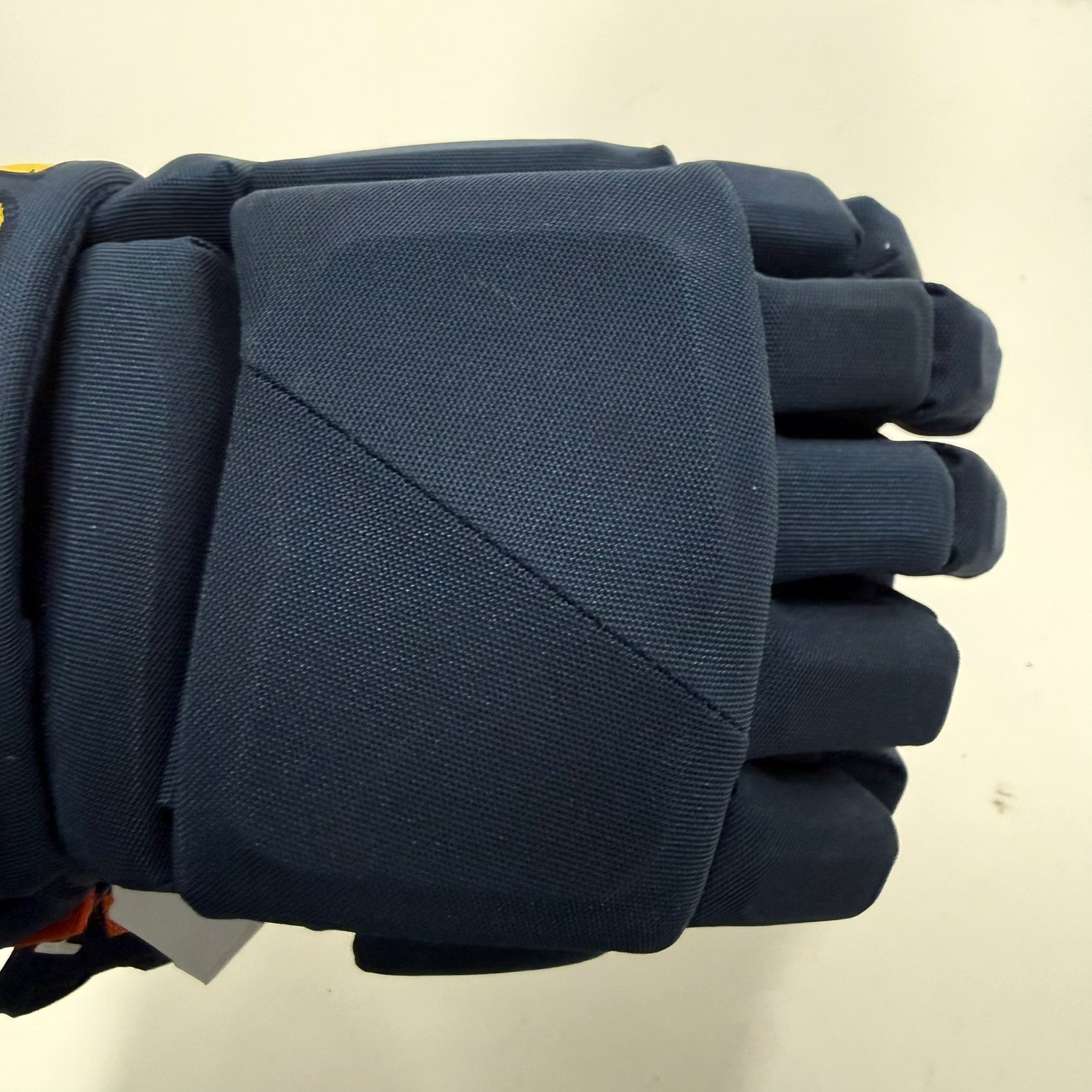 New Navy and Yellow CCM HPG43 Gloves | 15" | #A51 - Top Flight Hockey