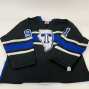 Used Black Team Illinois Game Jersey | Senior Large | #E148