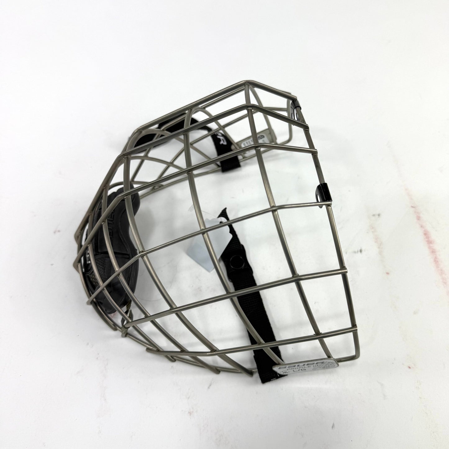 Like New Gunmetal Bauer Profile 3 Cage - Senior Large - #J706 - Top Flight Hockey