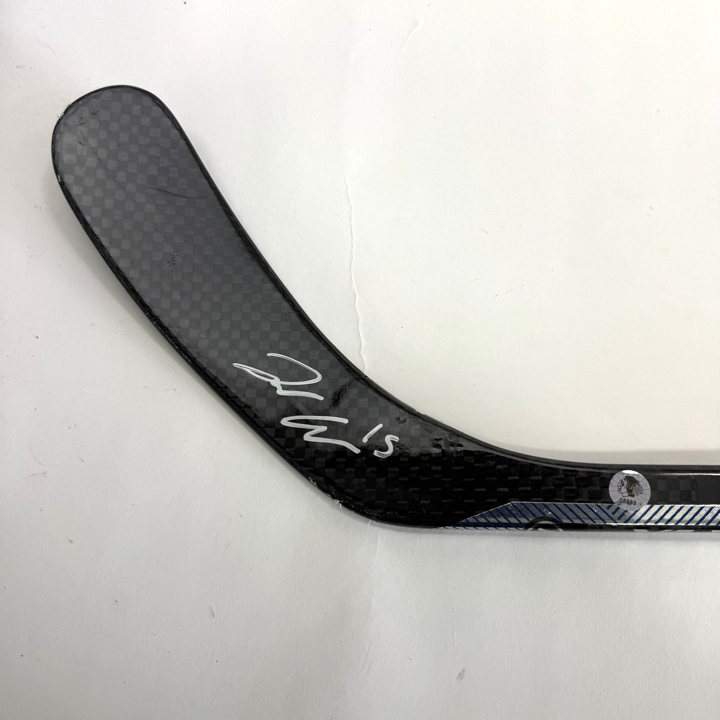 Game Used and Auto'd Right Warrior Alpha LX Pro | 85 Flex P92 Curve Grip | Joey Anderson | BH240