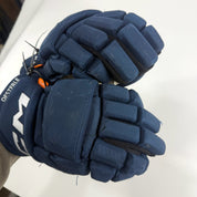 Used Navy CCM Jetspeed Pro Gloves | 14" | D362