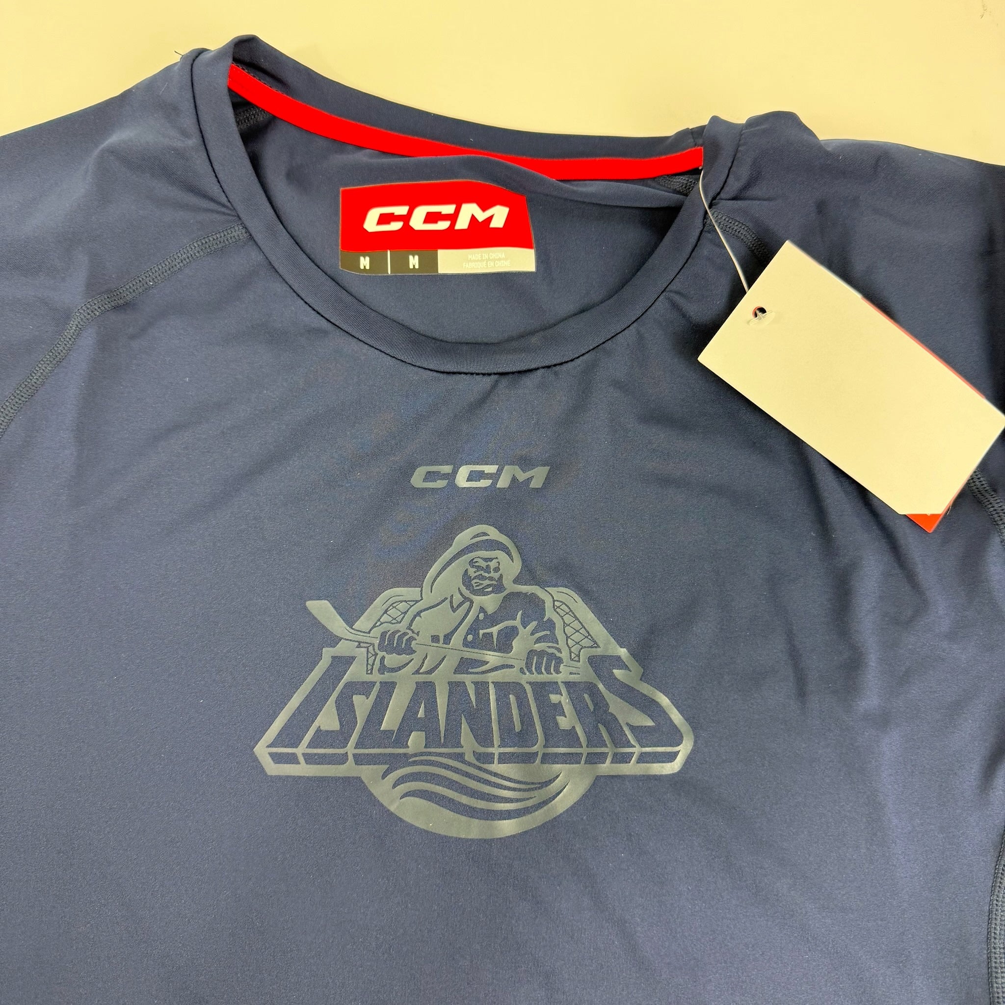 New CCM New York Islanders Short Sleeve Training Tee | Senior M | #191520573584 - Top Flight Hockey