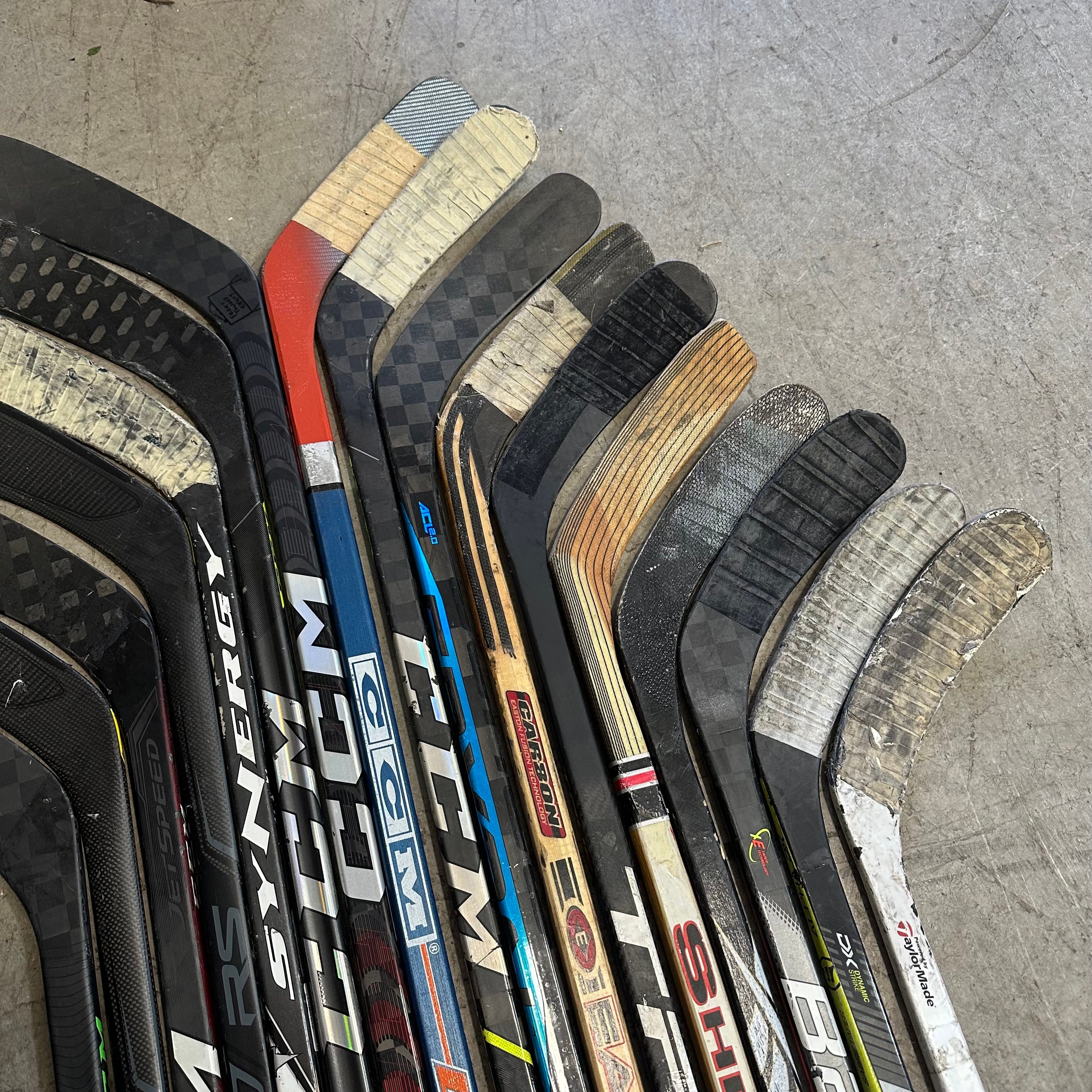 x17 - Damaged Hockey Sticks for Projects - #C343