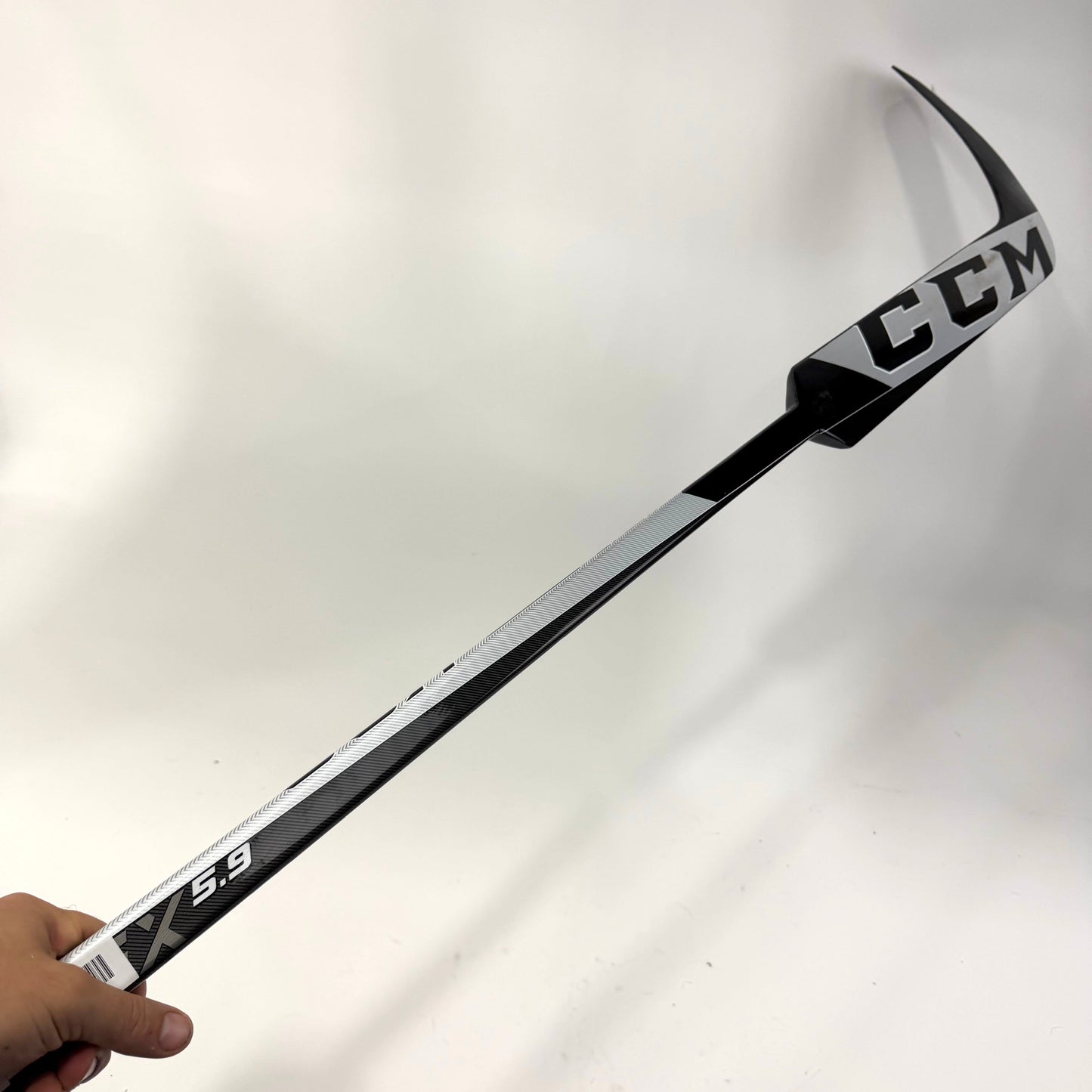 New Full Right CCM Eflex 5.9 Goalie Stick | 24" Paddle P4 Curve | F9