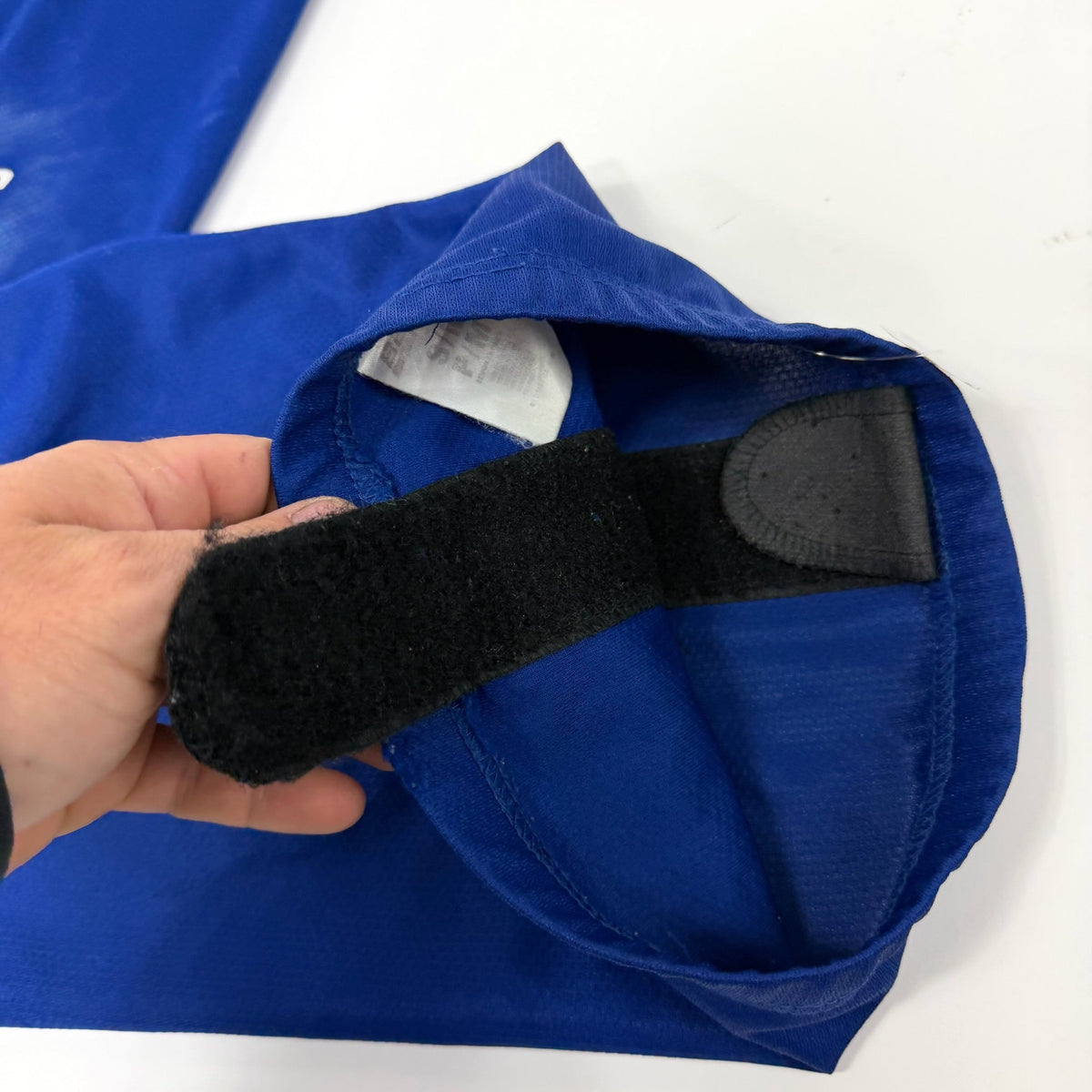 Used Royal Blue Bauer Practice Socks With Velcro | Senior Small/Medium | AB160 - Top Flight Hockey